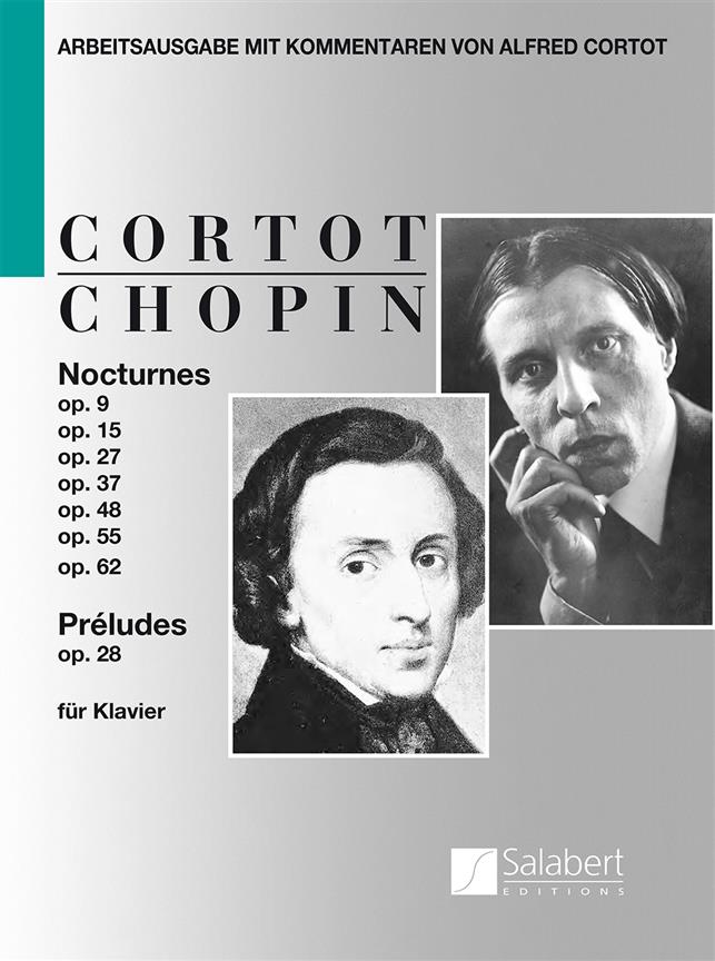 Nocturnes & Préludes - für Klavier - Arbeitsausgabe mit Kommentaren von Alfred Cortot - pro klavír